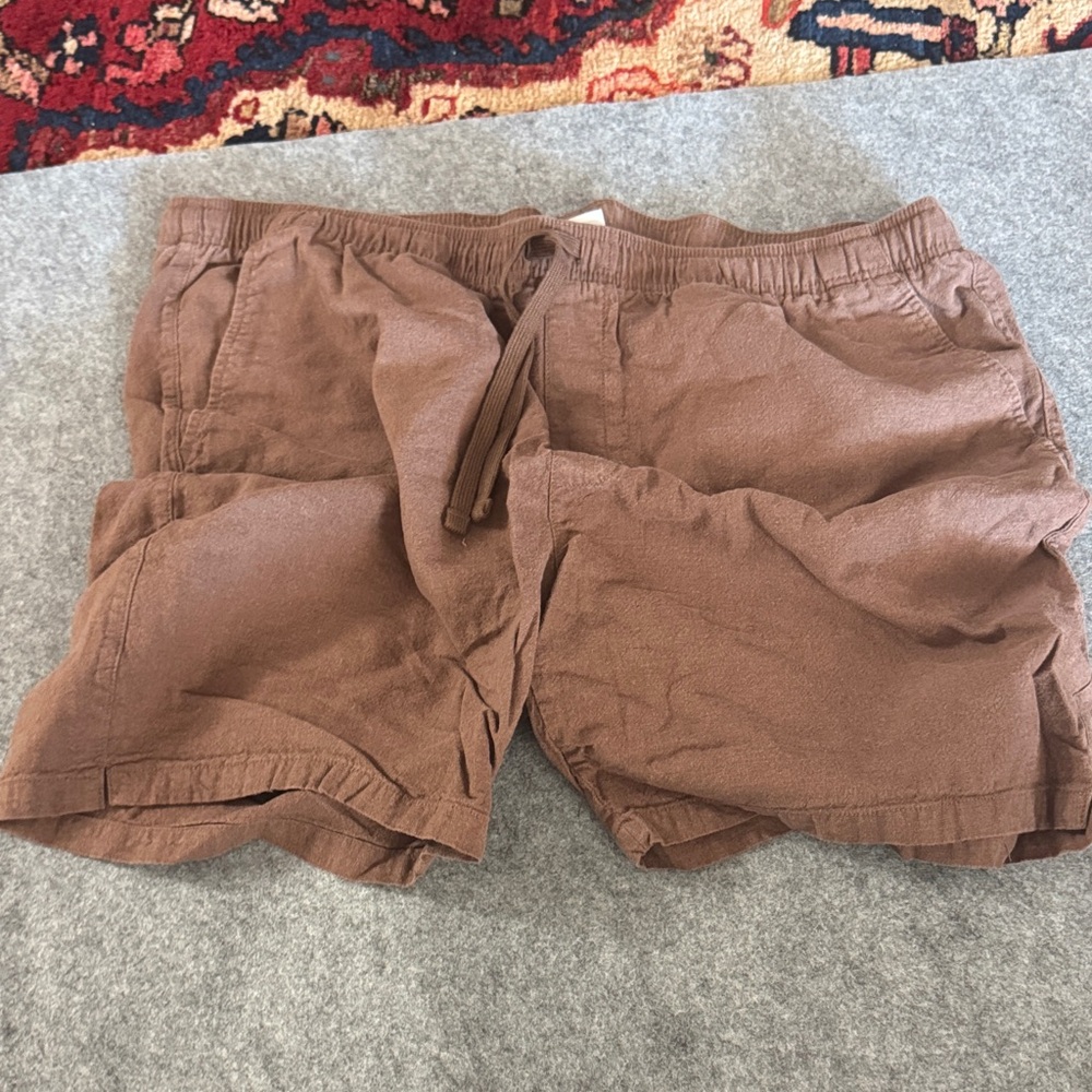 Goodfellow & Co Tan Flat Front Men's Shorts